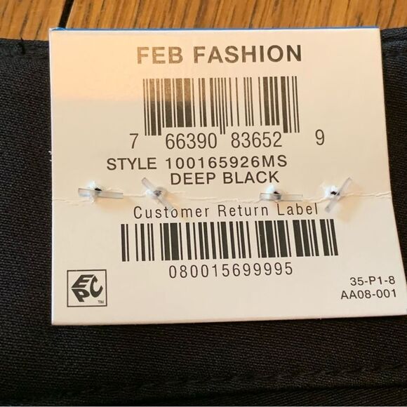 INC INTERNATIONAL CONCEPT Slacks Women’s XL Black High Waist Tapered Leg. - Picture 13 of 16